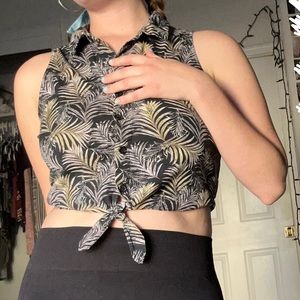 Print crop tank top from forever 21